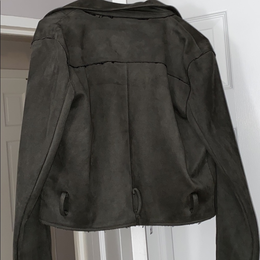 Green Suede Jacket - image 3